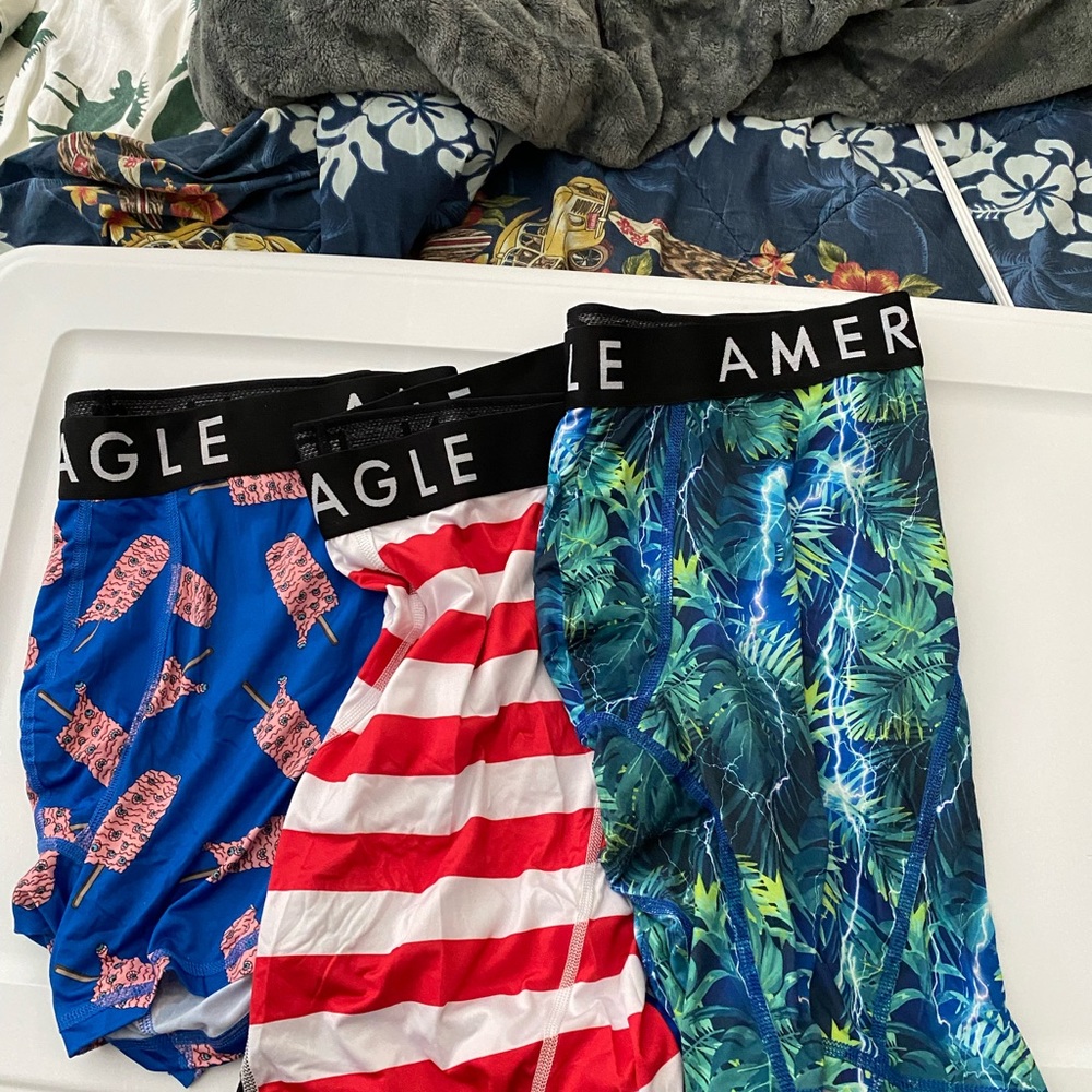 American Eagle boxer briefs excellent condition#5